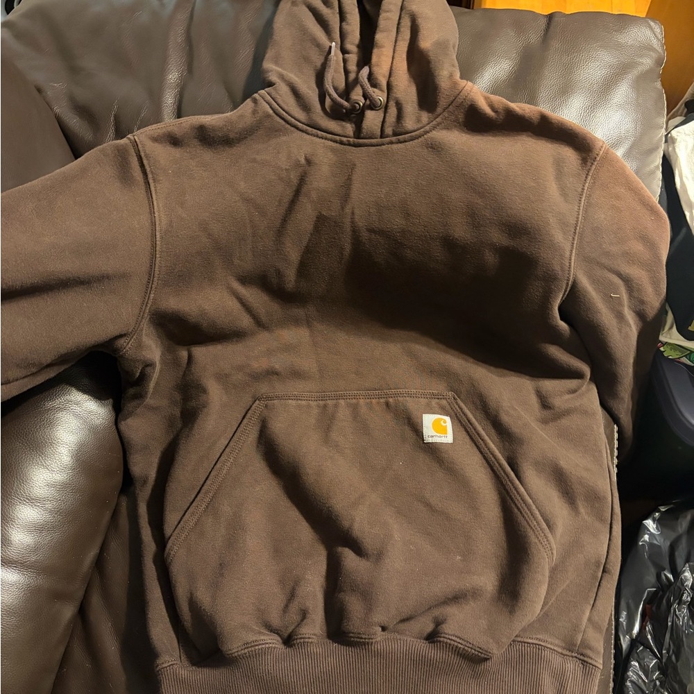 Carhartt Men's Dark Brown Hoodie